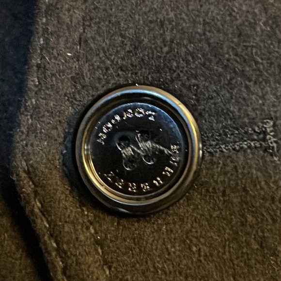 Burberry London wool cashmere Classic black coat 🧥 used a few times - Picture 7 of 14